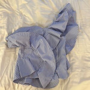 tea and cup bustier crop top